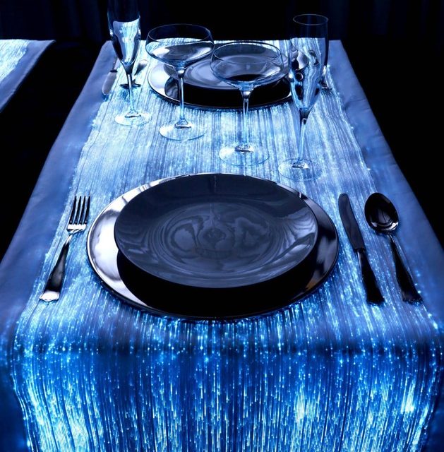 塑料光纤发光桌布缩略图