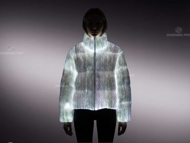 光纤发光羽绒服系列