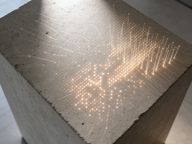 透光混凝土内嵌塑料光纤：创新技术与实际应用缩略图