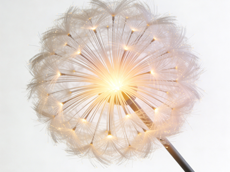 蒲公英风格光纤灯：优雅设计与实用功能的完美结合缩略图