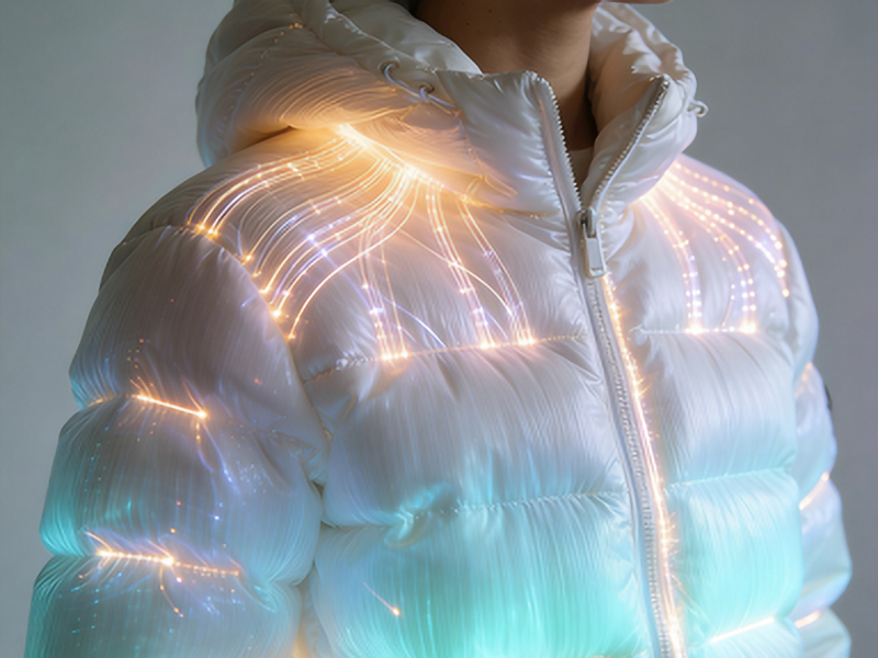 发光羽绒服专用塑料光纤缩略图