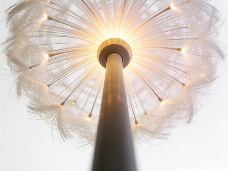 蒲公英风格光纤灯：优雅设计与实用功能的完美结合插图