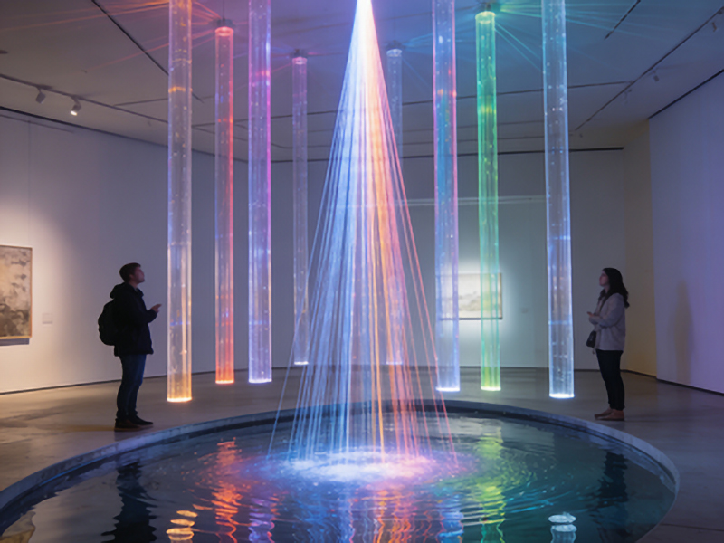 室内装饰光纤：现代家居设计的光学艺术插图