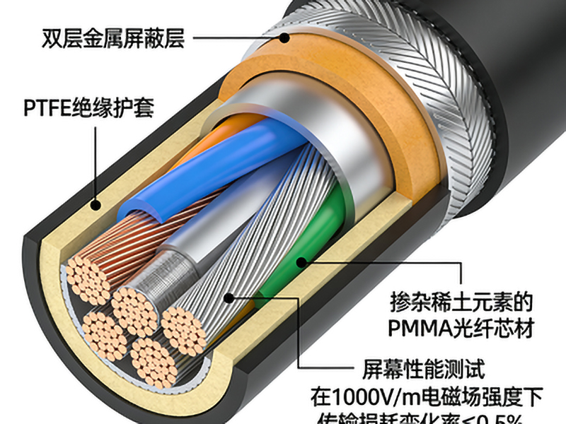 抗电磁干扰塑料光纤：特性、应用与未来插图