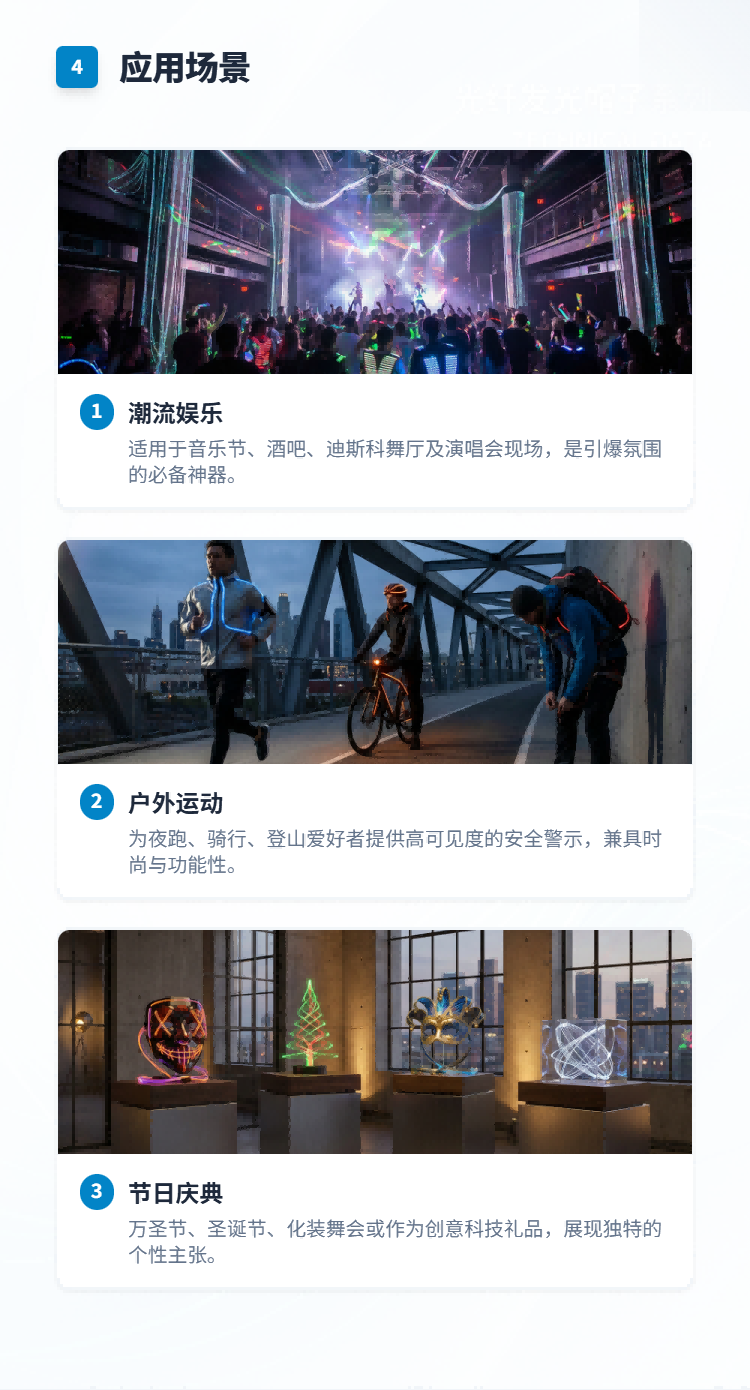 光纤发光帽子系列插图4