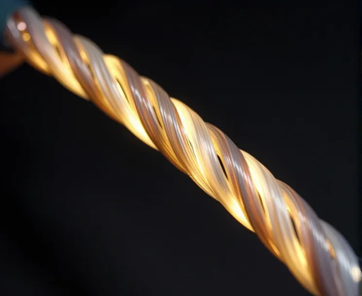 多芯侧发光光纤缆