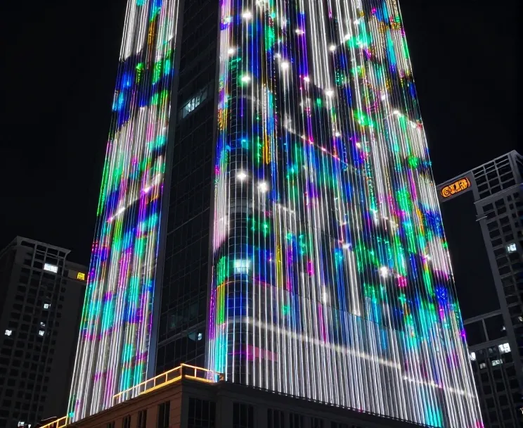 多芯侧发光光纤