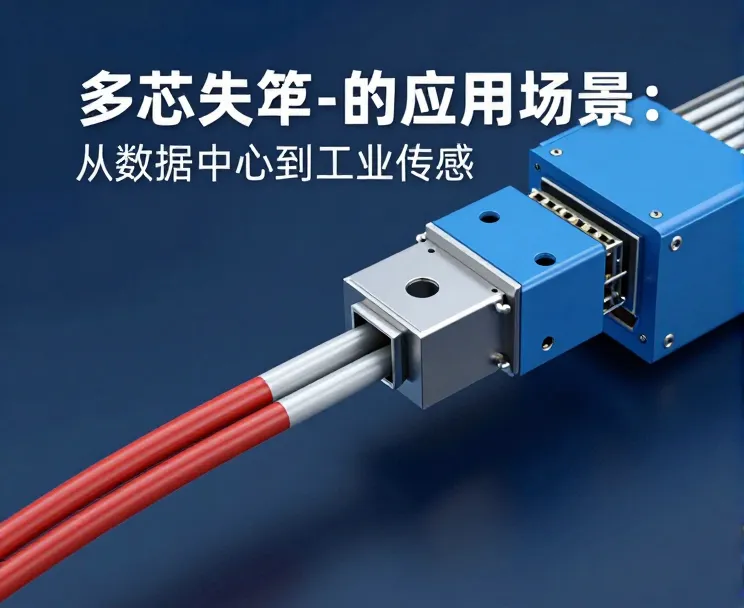 多芯光纤缆的应用场景:从数据中心到工业传感缩略图 多芯光纤缆