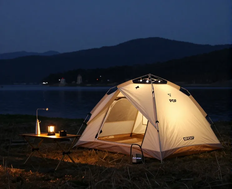 发光帐篷