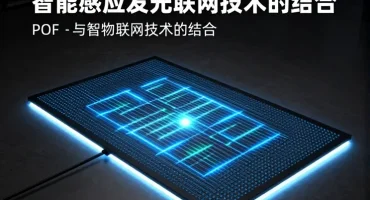 智能感应发光地垫