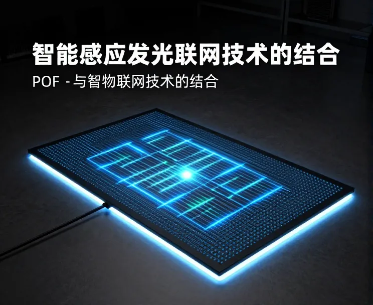 智能感应发光地垫