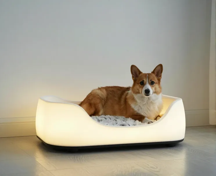 发光宠物床