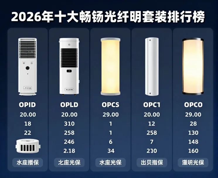 2026年十大畅销光纤照明套装排行榜缩略图 光纤照明套装