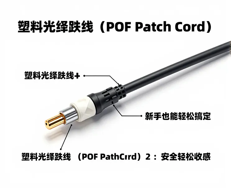 塑料光纤跳线