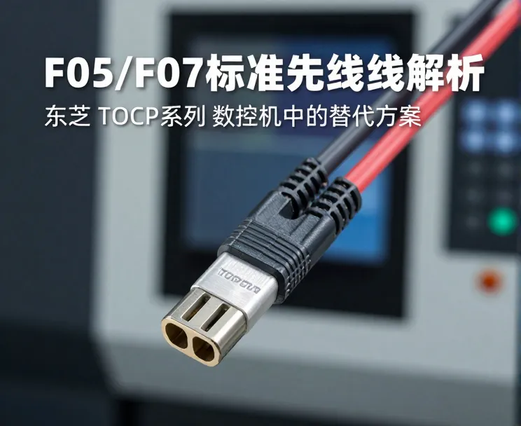 深度解析F05/F07标准光纤跳线:东芝TOCP系列在数控机床中的可靠替代方案缩略图 F05光纤跳线
